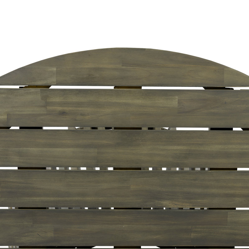 Alin Outdoor 5-Piece Acacia Wood Conversation Set With Plush Cushions