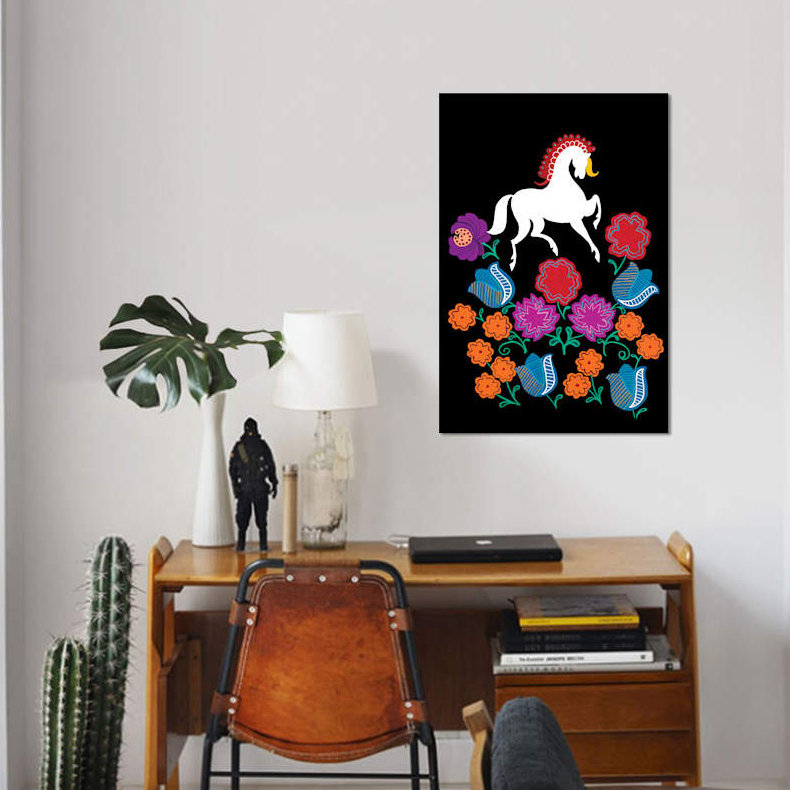 « pour les gens », impression sur toile, H 26 po x l 18 po x P 1,5 po, Toile tendue