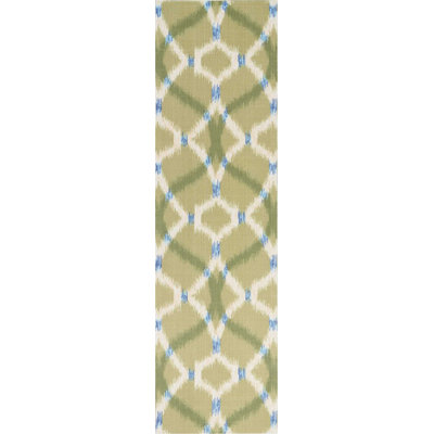 Tapis vert moderne Edythe
