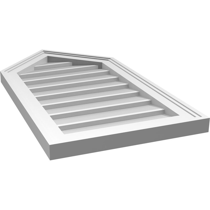 Ventilateur à pignon en uréthane non-fonctionnel Signature, H 30 po x l 16 po x P 1,5 po