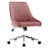 Zurich Velvet Upholstered Diamond Tufted Rolling Office Chair-1847614982-1847614983