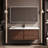 American style retro simple bathroom cabinet