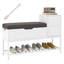 7 Pair Shoe Storage Bench