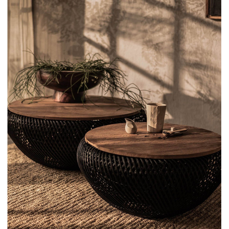Table basse Rebeckat, Noir