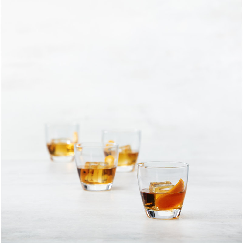 Schott Zwiesel Era Crystal Glass, 12 Oz. Double Old Fashioned (Set of 4), Clear