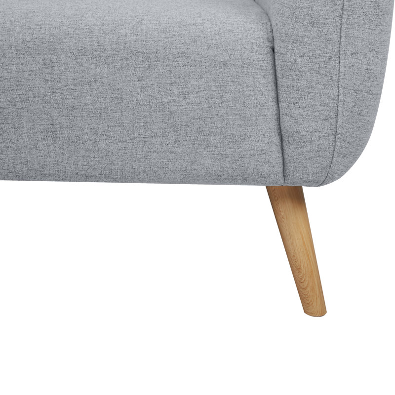 Lieberman Upholstered 58'' Sofa, Moon Light