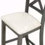 Ensemble de 6 tables de salle à manger à hauteur de comptoir avec 4 chaises et un banc pour la salle à manger-398470880-398470883