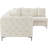 Izara Velvet L-Shaped Sectional Reversible-82749474