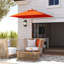 Outsunny Garden Parasol Umbrella-1476485974