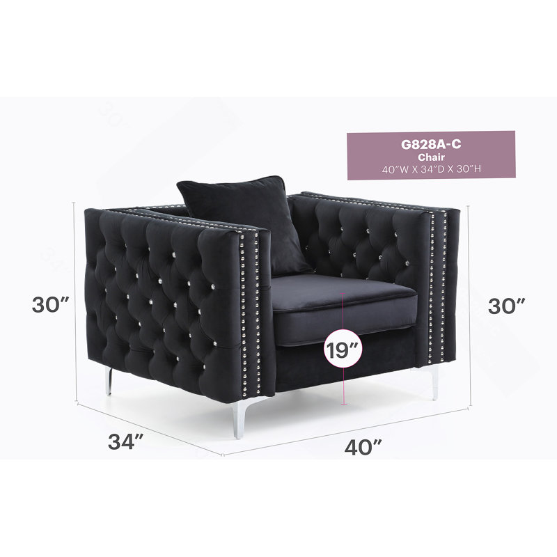 Fauteuil élégant Sleek