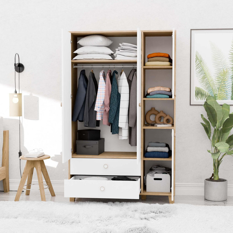 Soha Manufactured Wood Wardrobe