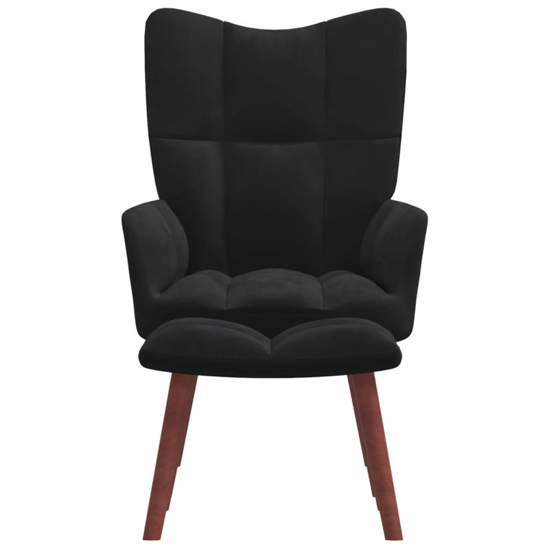 Fauteuil Khody, Black Polyester