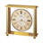Roman Numeral Metal Quartz Movement / Crystal Tabletop Clock in Gold
