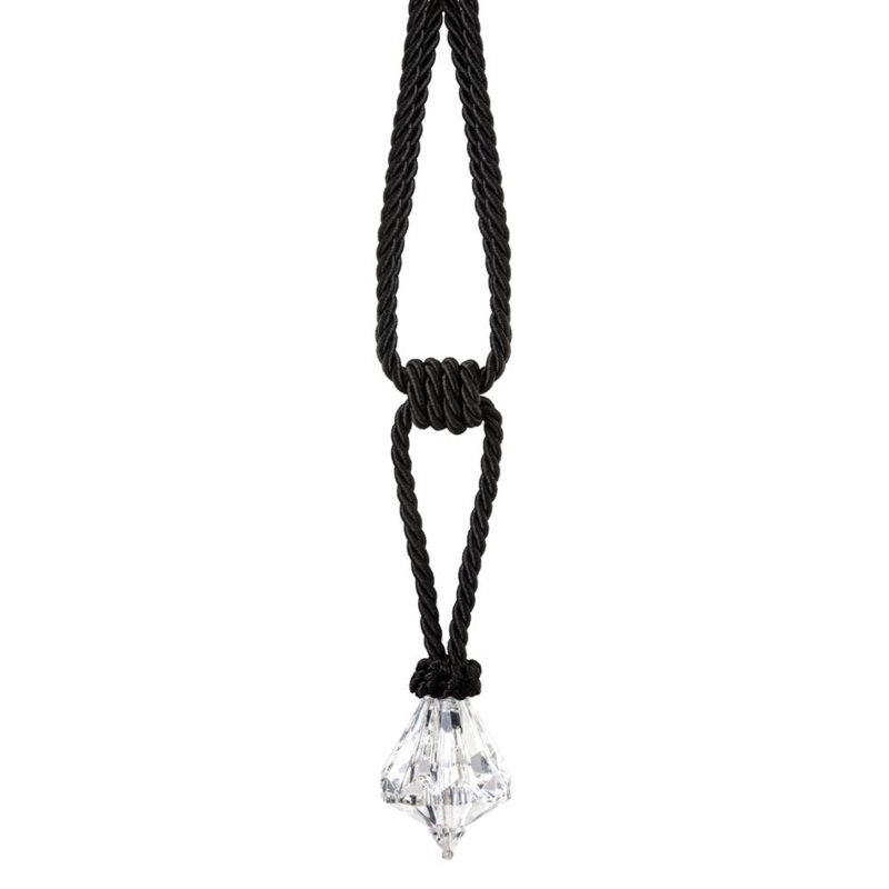 Goforth 7cm Curtain Tieback, Black