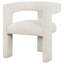 Verda White Upholstered Accent Side Chair(Only Dining Chairs)