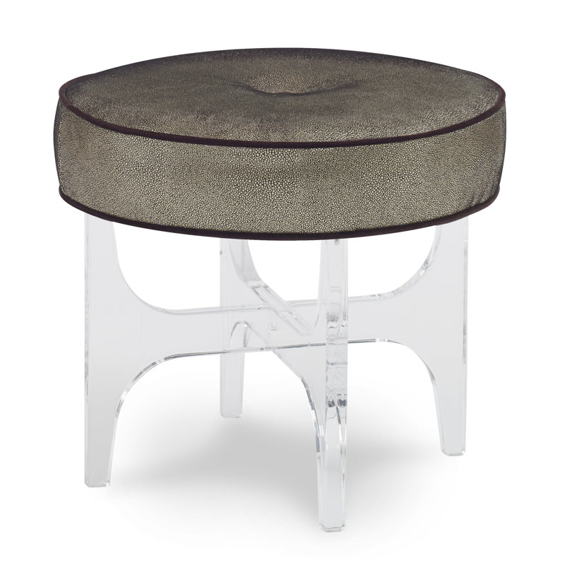 Repose-pieds standard rond de 18 po de largeur, Lin UV-Rollo