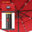 Parasol de marché lumineux 120,1 po Rudalph-1138294197
