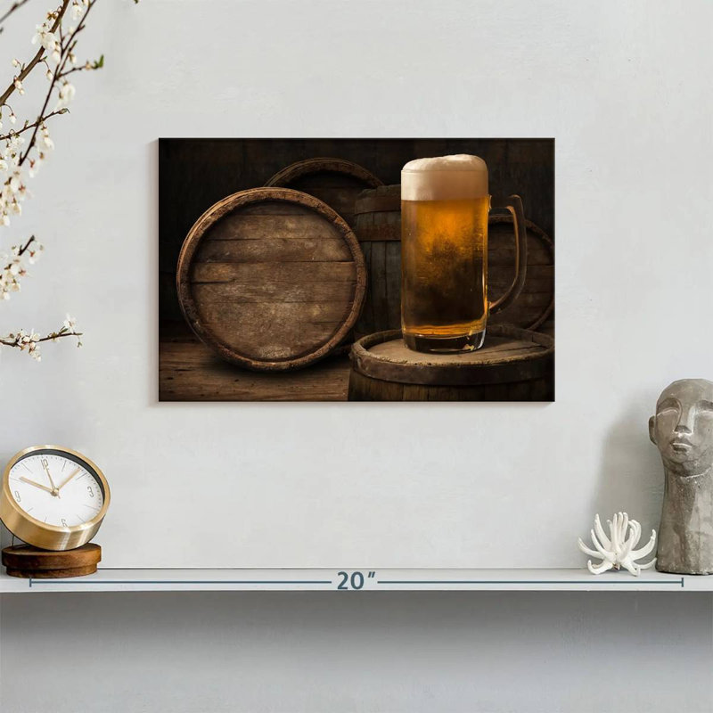 Yarlin Draft Beer Glass, 8" H x 12" W