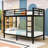 Metal Bunk Bed With Guardrails And Ladder-417149998-417149999