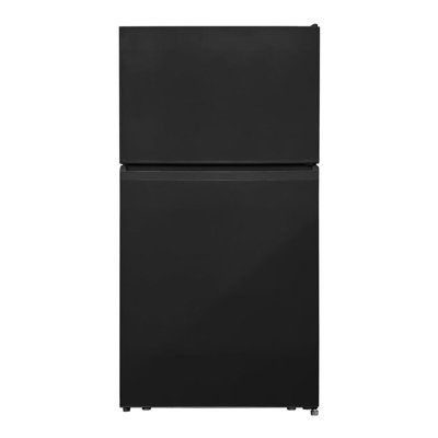 Verona 33-inch Top Freezer Refrigerator with 24 cu. ft. Total Capacity (Black)