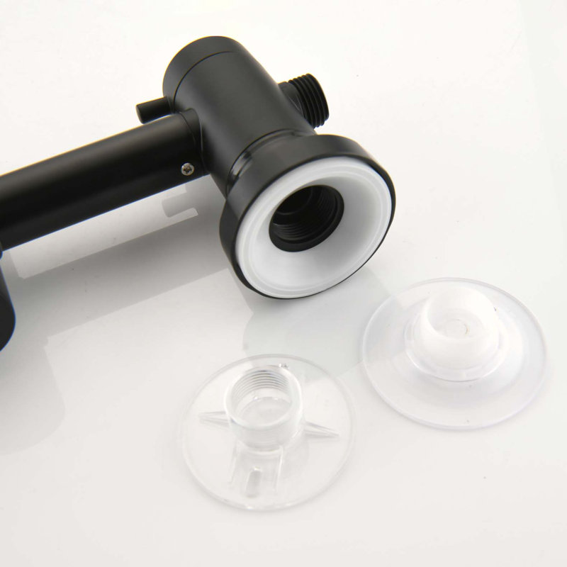 Complete Shower System with Rough in-Valve, Matte Black
