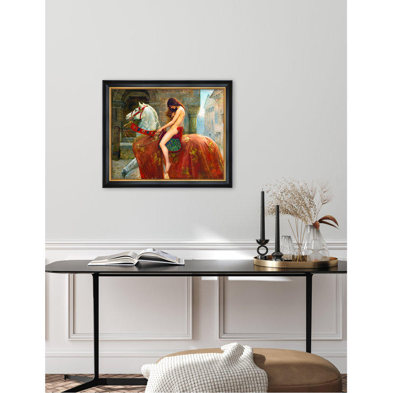 «Lady Godiva» par John Collier, célèbre peinture classique, estampes numériques pour la décoration intérieure
