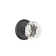 Passage Diamond Crystal Knob with Regular Rose