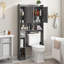 Armoire de rangement au-dessus de la toilette-1490072454