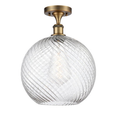Campion Glass Semi Flush Mount