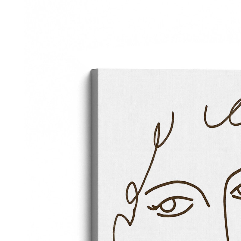 «Signature Style I» par June Erica Vess, reproduction d'art sur toile, H 16 po x l 12 po