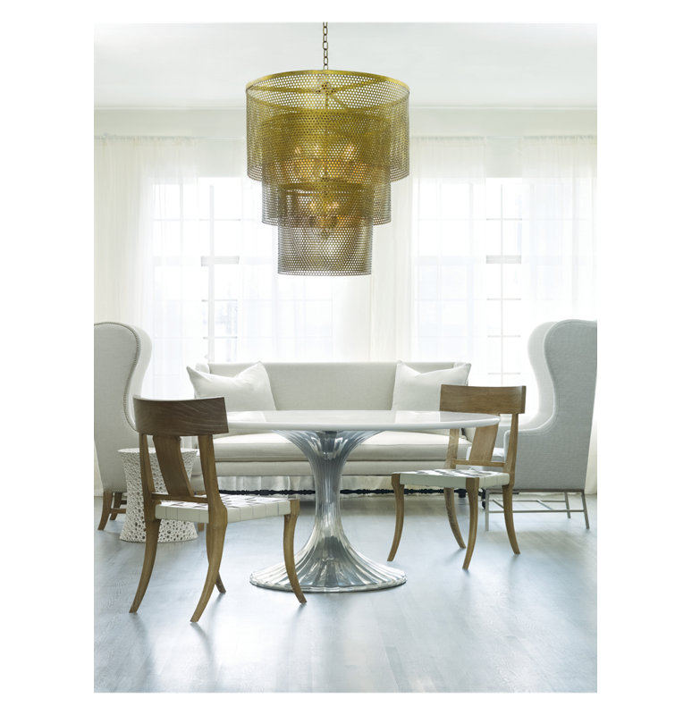 Walt 8-Light Tiered Chandelier, Gold