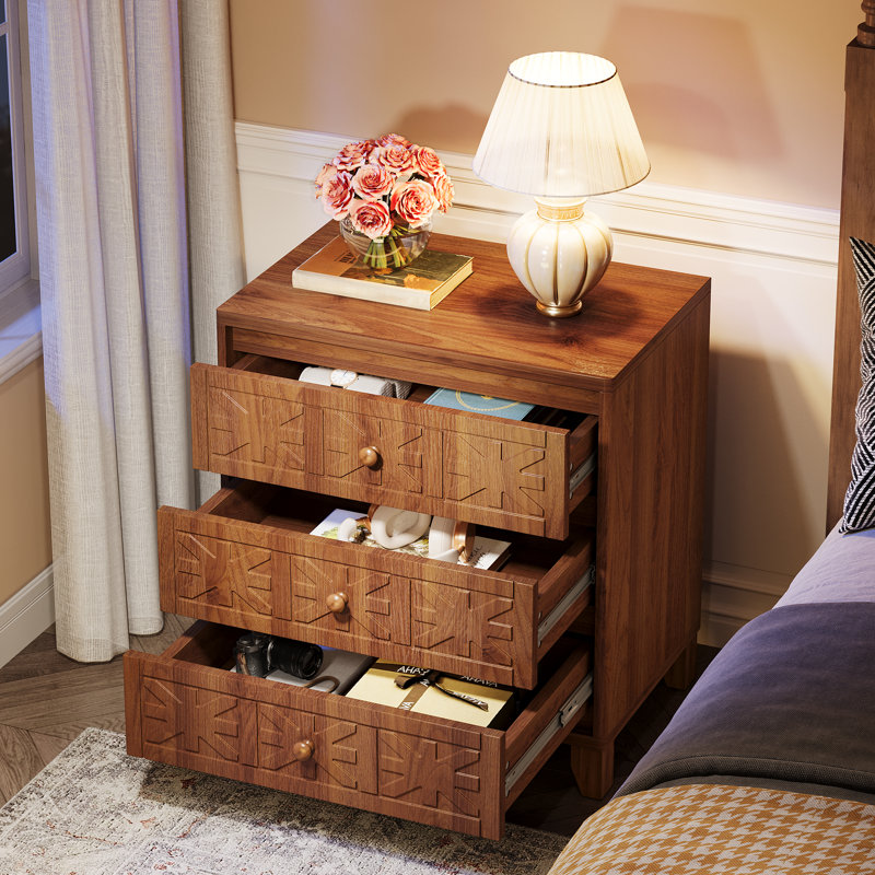 3-Drawer Nightstand, Individual