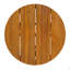 Table d'appoint ronde en acacia