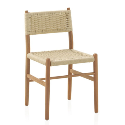 Britta 46cm H Solid Wood Side Chair in Natural