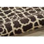 Tapis noyer à motif géométrique Piara-602793281