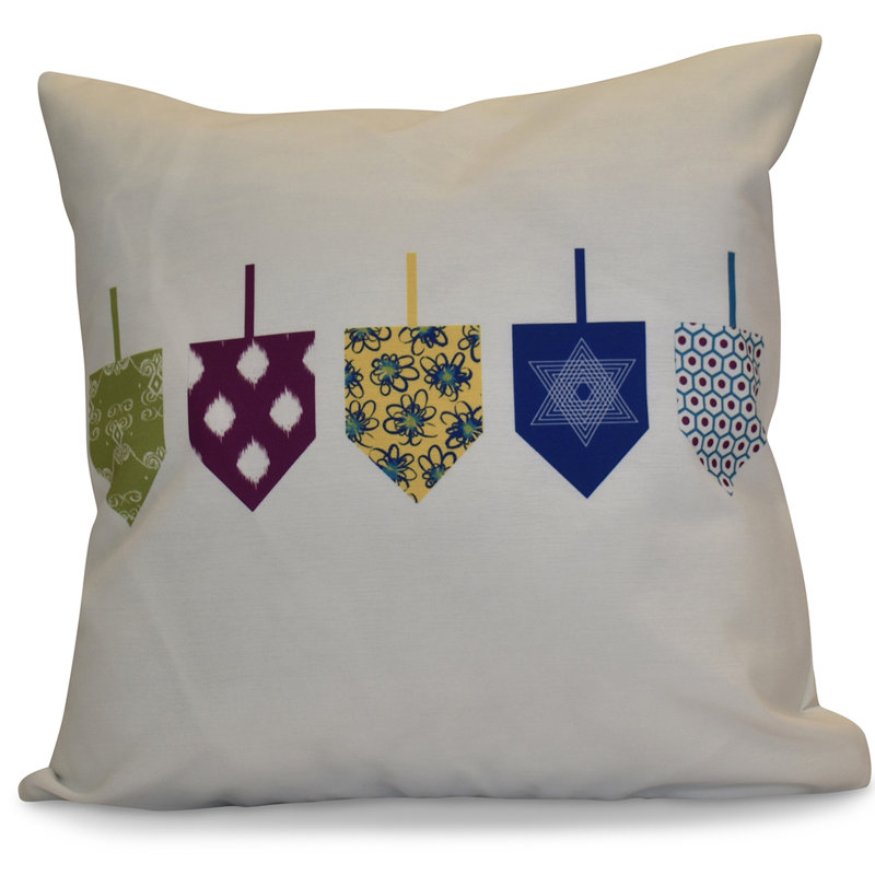 Housse de coussin et insert d’extérieur carrés, 20 po x 20 po, Blanc