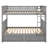 Bunk Bed With Drawers, Convertible Beds-807762201-807762200