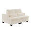 Causeuse, canapé à dossier réglable pour le salon, la chambre à coucher et un appartement-756536512