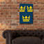 Art mural en verre «Royals» par Andreas Magnusson-977286512