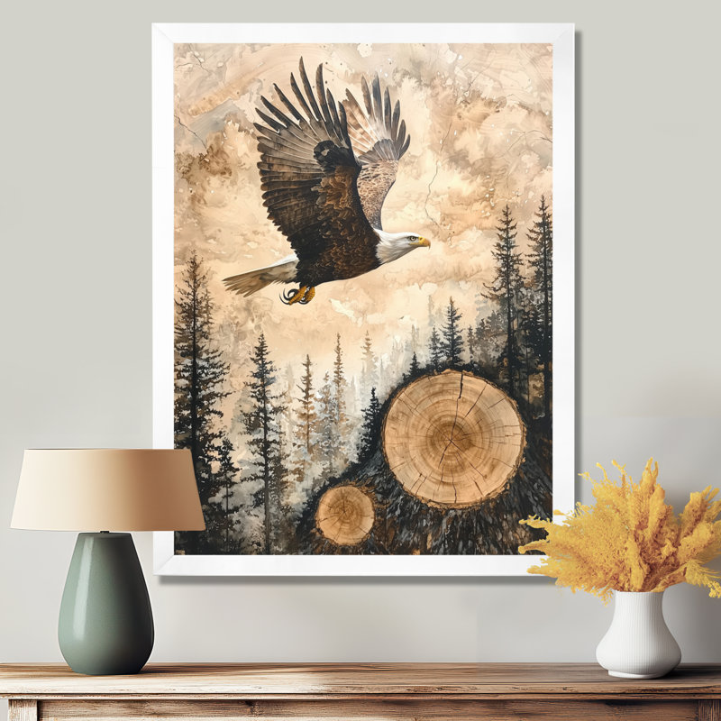 Gelsomina - Animals Canvas Wall Art, H 32 po x l 24 po, Picture Framed, White