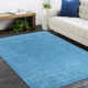 Simi Geometric Hand Loomed Sapphire Area Rug