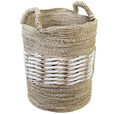 Breakwater Bay Seagrass Decorative Basket