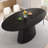 72"×37"W×30"H Oval Wood Pedestal Dining Table-2108026851
