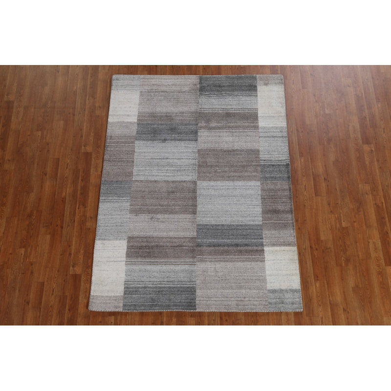 Tapis oriental contemporain Gabbeh 5 x 7