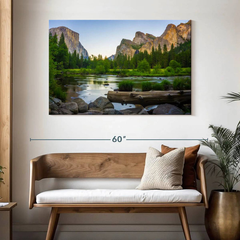 Paysage d'Alvord Yosemite, H 32 po x l 48 po