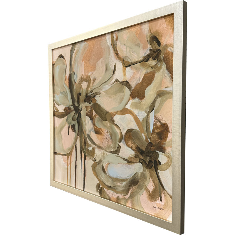 Petal Play I Framed Art