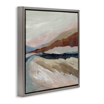 Shadows Of Dusk Landscape Floating Frame, design by Jacob Q