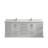 84'' Double Bathroom Vanity with Quartz Top-89994624