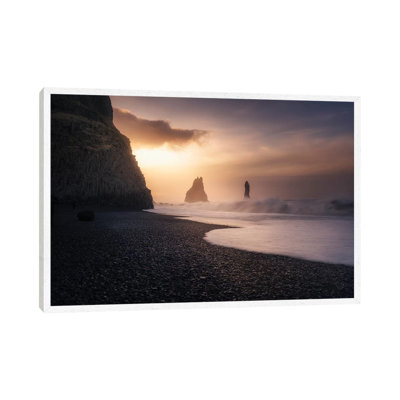 Reynisfjara Sunrise - Print on Canvas