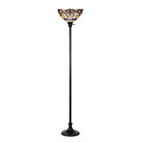 Laurie 70.5'' Antique Bronze Torchiere Floor Lamp